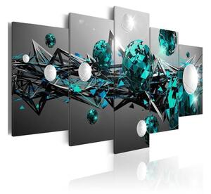 Quadro Turquoise Solar System