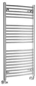 Radiatore da bagno Aqualine ALYA curvo 600x1110 mm, cromato