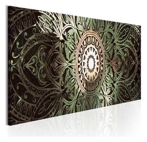 Quadro Emerald Mandala