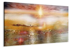 Quadro Orange Sea