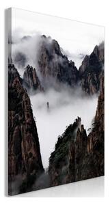 Quadro Fog Over Huang Shan (1 Part) Vertical