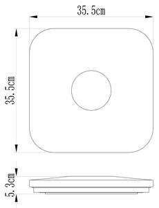 Globo 41332 - Luce LED dimmerabile FELION LED/24W/230V