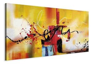 Quadro Street Melodies (1 Part) Orange Wide