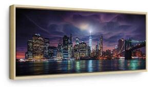 Quadro New York Dark City