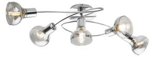 GLOBO 54921-5 - Lampadario fisso LOTHAR 5xE14/40W/230V