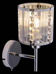 Globo 15091W - Applique WALLA 1xE14/40W/230V cromo
