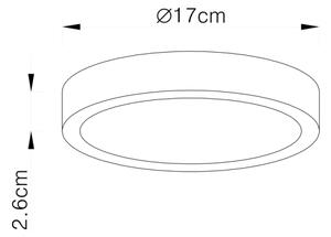 Globo 12366-22 - Plafoniera dimmerabile a LED VITOS LED/22W/230V