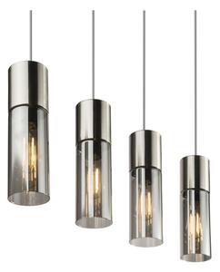 GLOBO 21000-4HN - Lampadario a sospensione con filo ANNIKA 4xE27/25W/230V cromo