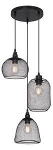 Globo 15047-3 - Lampadario a sospensione con filo ANYA 3xE27/60W/230V