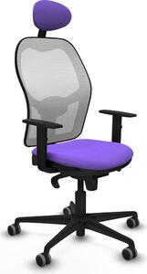 Sedia da ufficio con poggiatesta Jorquera Piqueras y Crespo 1D036G1 Viola