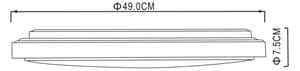 Globo - Plafoniera LED KALLE LED/32W/230V 3000/4000/6000K diametro 49 cm
