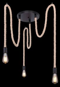 Globo 69029-3H1 - Lampadario a sospensione con filo ULLEU 3xE27/60W/230V ragno