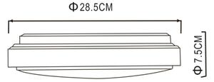 Globo 48408-18 - Plafoniera LED KALLE LED/18W/230V