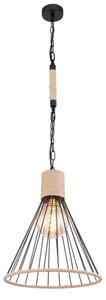 Globo 15676H1 - Lampadario su catena HALIA 1xE27/60W/230V