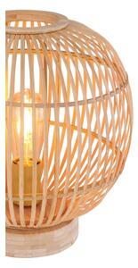 Globo 15368T - Lampada da tavolo HILDEGARD 1xE27/60W230V bambù