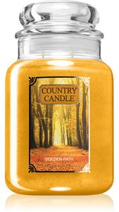 Country Candle Golden Path candela profumata 680 g