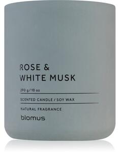 Blomus Fraga Rose & White Musk candela profumata 290 g