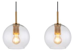 Globo 15462H2 - Lampadario a sospensione con filo ADARA 3xE27/60W/230V