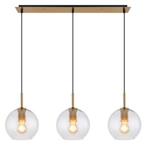 Globo 15462H2 - Lampadario a sospensione con filo ADARA 3xE27/60W/230V