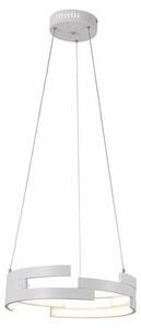 Lampada a sospensione LED Natalia bianca 30W, bianco caldo 2400 lm, plastica, dimensioni: 120x40x40 cm, IP20, Reality