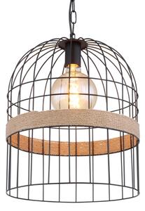 Globo 15677H1 - Lampadario su catena HALIA 1xE27/60W/230V
