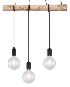 Globo 15439-4 - Lampadario su filo AUSTON 4xE27/60W/230V