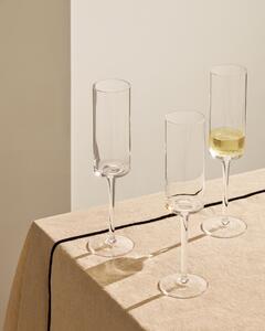 Calice da vino Yua in vetro trasparente 20 cl