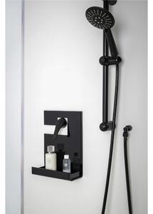 Mensola in Plexiglass da Docci Bagno CALIPSO TOILET STAND Dimensioni 24x10x h 31 cm - peso 0.6 kg Colore Nero