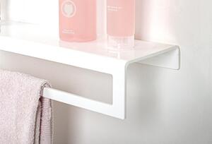 Porta Asciugamano da Bagno da Lavabo SMALL In Plexiglass CLIO TOILET STAND Dimensioni 40x16x h 10 cm - peso 0.6 kg Colore bianco
