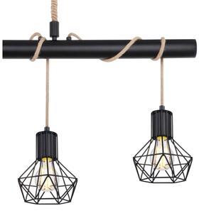 Globo 54017-4H - Lampadario a sospensione con filo PRISKA 4xE27/60W/230V