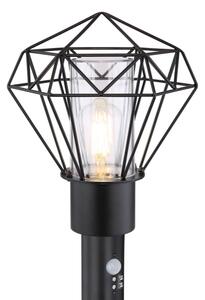 Globo 31357S - Lampada da esterno con sensore HORACE 1xE27/15W/230V IP44
