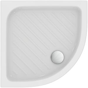 Piatto doccia IDEAL STANDARD ceramica semicircolare Tirso 80 x 80 cm bianco