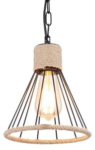 Globo 15676H - Lampadario su catena HALIA 1xE27/60W/230V