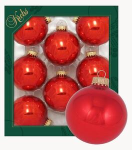 Fazia Set 4 Palline Di Natale Bianco Iridescente: Infrangibili, Diametro 10 Cm, Finitura Mista - 3