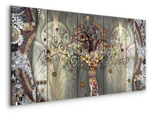 Quadro Tree of Life (5 Parts) Narrow