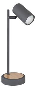 Globo 57910TG - Lampada da tavolo ROBBY 1xGU10/5W/230V grigio/marrone