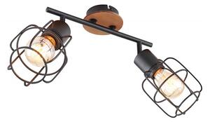 Globo 54037-2 - Faretto WILLA 2xE27/60W/230V