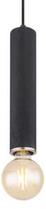 Globo 15499H - Lampadario a sospensione con filo MARION 1xE27/60W/230V legno nero