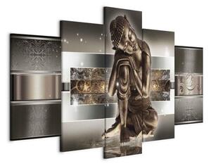 Quadro Buddha assonnato