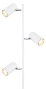 Globo 57910SW - Lampada con piedistallo ROBBY 3xGU10/5W/230V bianco