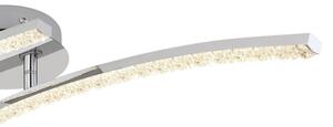Globo 67169-12IP - Lampadario LED da parete per bagno JULES 2xLED/6W/230V IP44