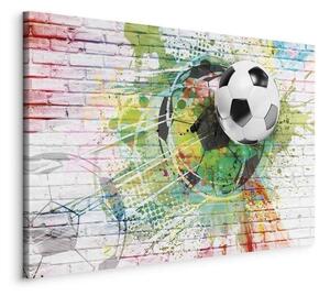 Quadro Colourful Sport (Football)