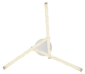 Globo 67169-18IP - Lampadario LED da parete per bagno JULES 3xLED/6W/230V IP44