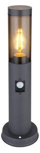 Globo 3158SAS - Lampada da esterno con sensore BOSTON 1xE27/15W/230V 45 cm IP44