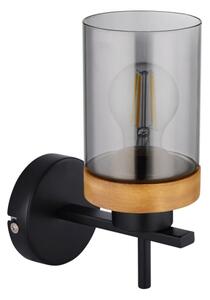 Globo 15557W - Applique FINCA 1xE27/40W/230V metallo/legno
