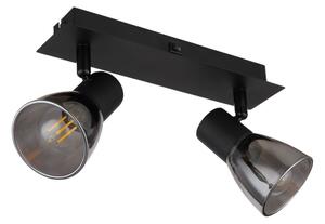 Globo 54307-2 - Faretto da parete CLAUDE 2xE14/40W/230V nero