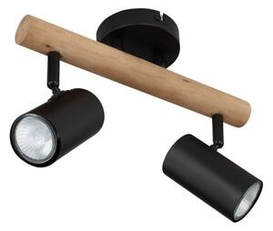 Globo 57913-2 - Luce Spot HERTI 2xGU10/5W/230V legno/metallo