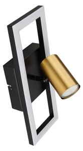 Globo 57032-1- Luce Spot da parete a LED MARRIE 1xGU10/5W/230V + LED/12W/230V
