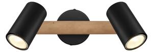Globo 57913-2 - Luce Spot HERTI 2xGU10/5W/230V legno/metallo