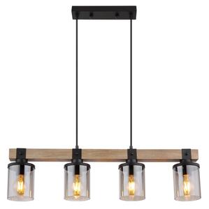 Globo 15555-4H - Lampadario a sospensione con filo LILA 4xE27/60W/230V